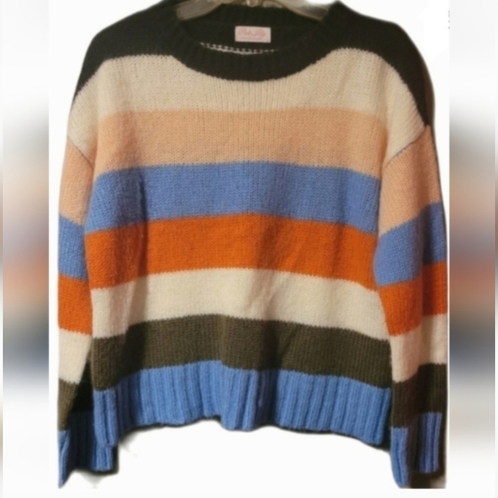 Colorful Striped Sweater